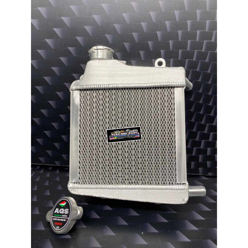 🇹🇭💥 RADIATOR ALLOY ORIGINAL BRD AQS NVX NMAX V2 & V1 DOUBLE layer hose ...