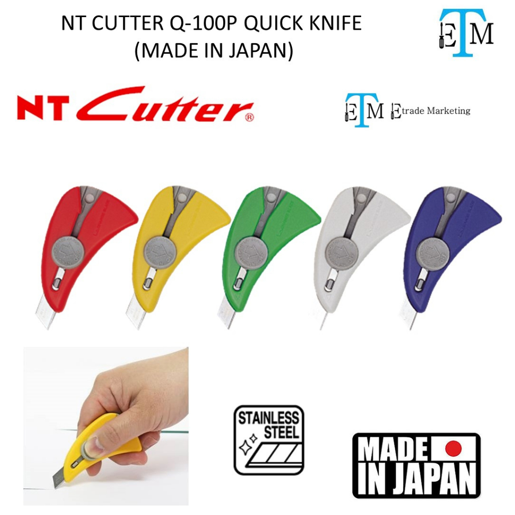 NT CUTTER Q100P QUICK KNIFE (MADE IN JAPAN) Shopee Malaysia