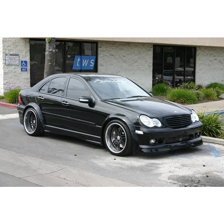 Mercedes Benz w203 C class Carlson bodykit 2003 2005 2008 betong ...
