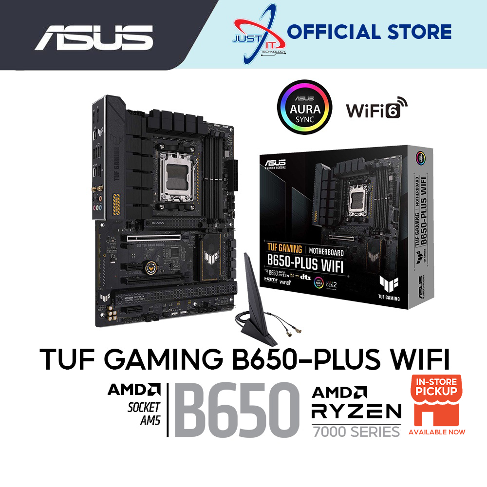 ASUS TUF GAMING B650PLUS WIFI DDR5 AM5 GAMING MAINBOARD COMBO DEAL