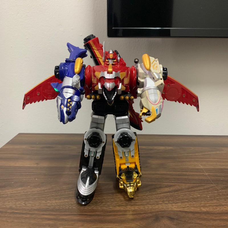 Bandai DX Power Rangers Super Sentai Goseiger Megazord DX zords ...