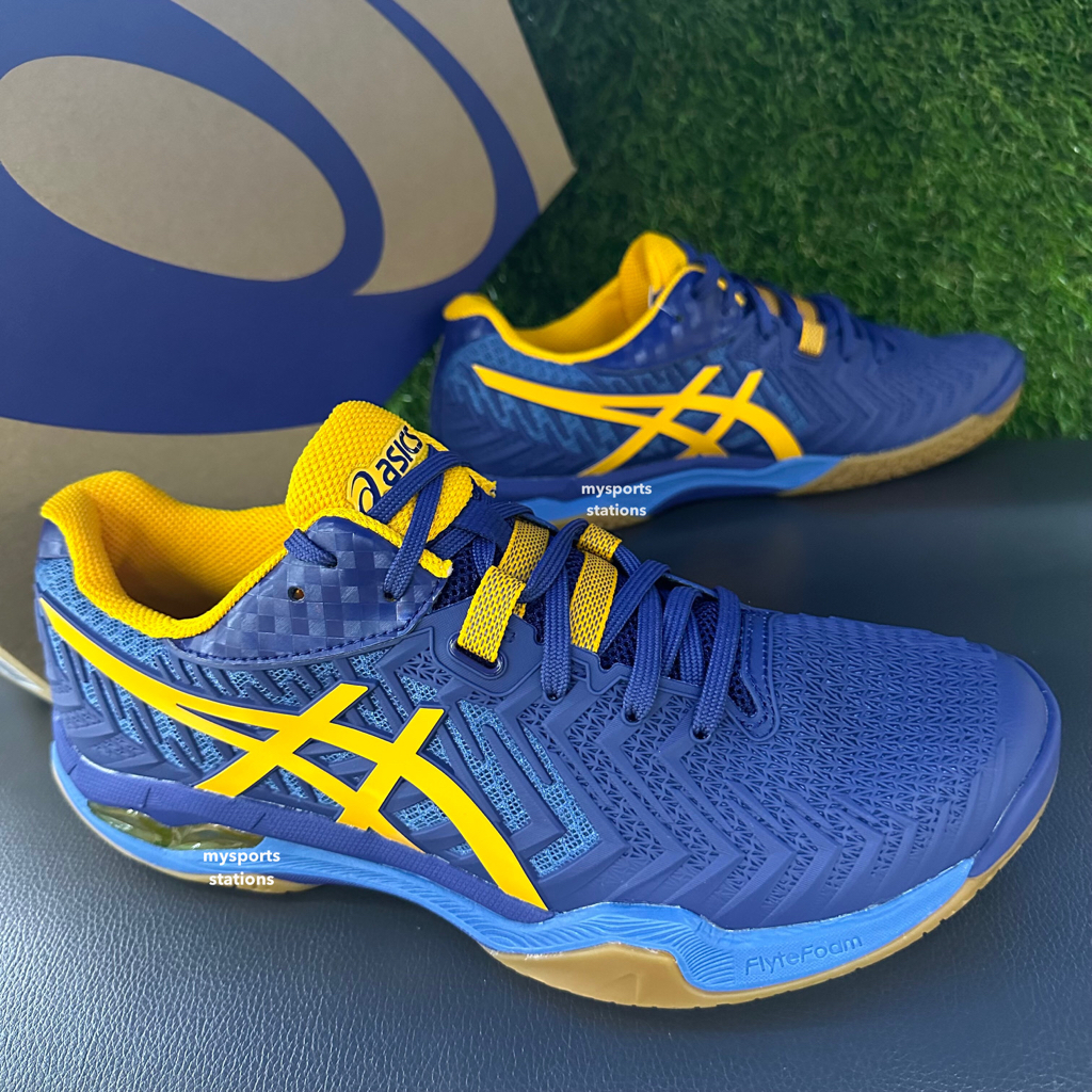 ASICS COURT FF 2 ネイビー/イエロー Court control ff2