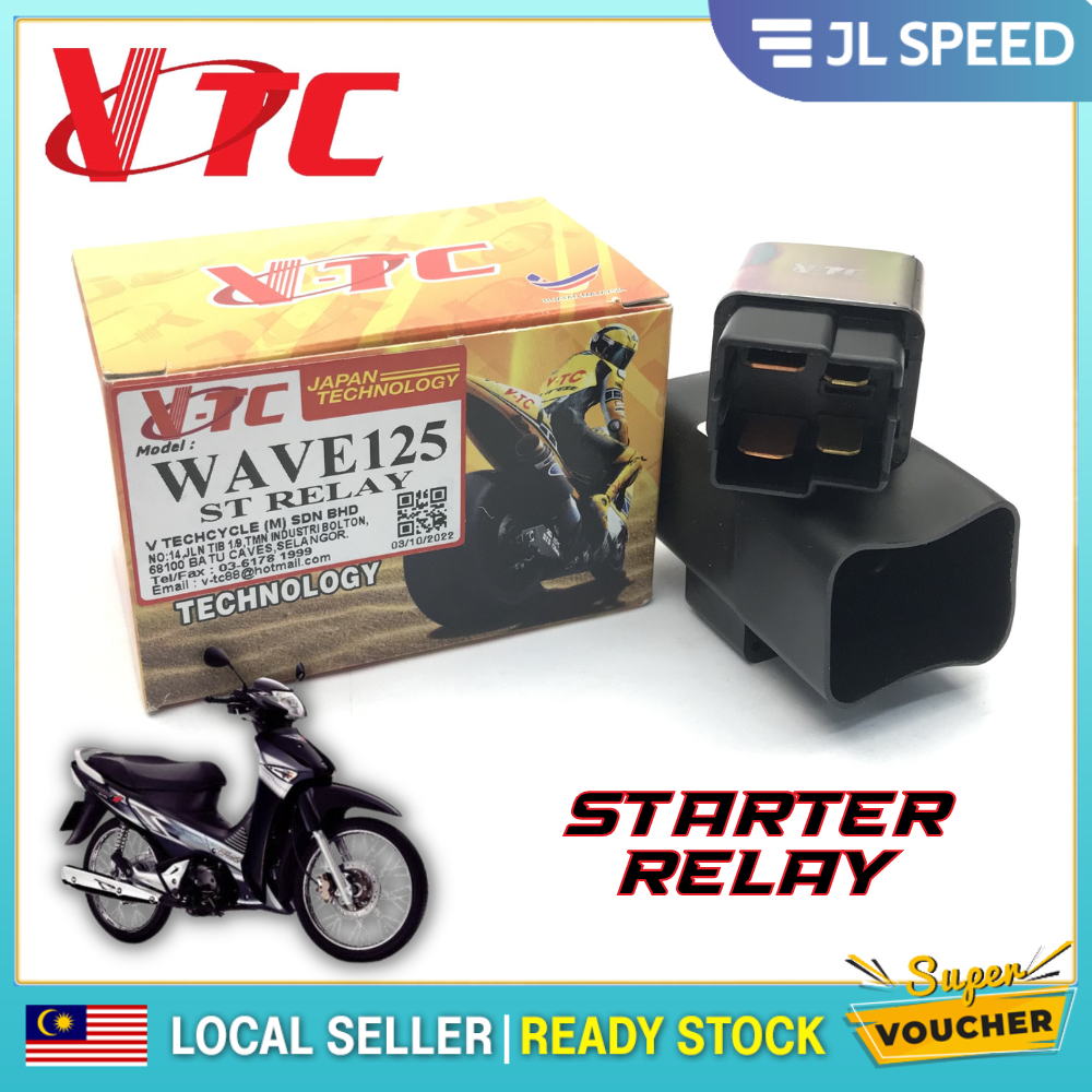 HONDA WAVE125 WAVE 125 WAVE125S WAVE125X STARTER RELAY ASSY (VTC