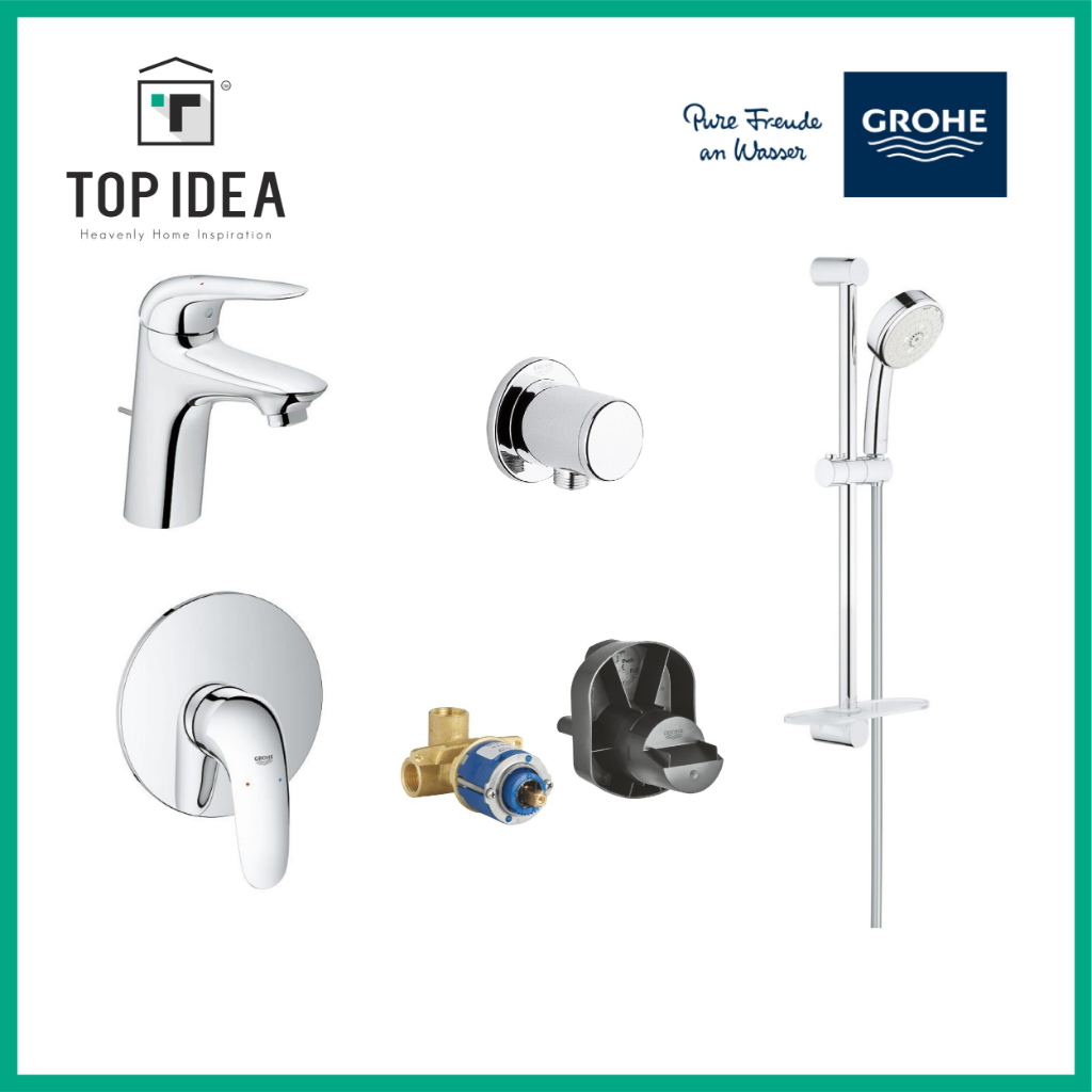 GROHE EUROSTYLE CONCEALED SHOWER MIXER PACKAGE 3A | Shopee Malaysia