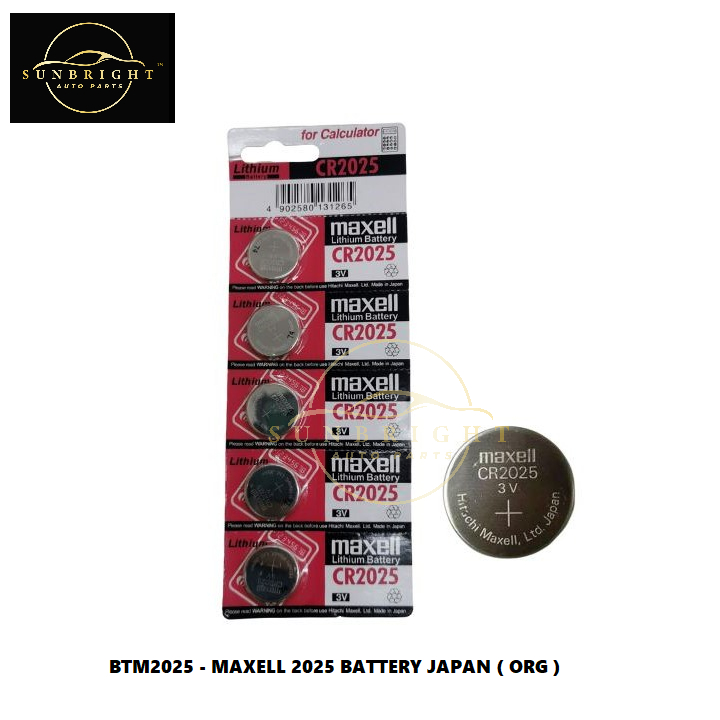 2025 BATTERY JAPAN ( ORG ) Shopee Malaysia