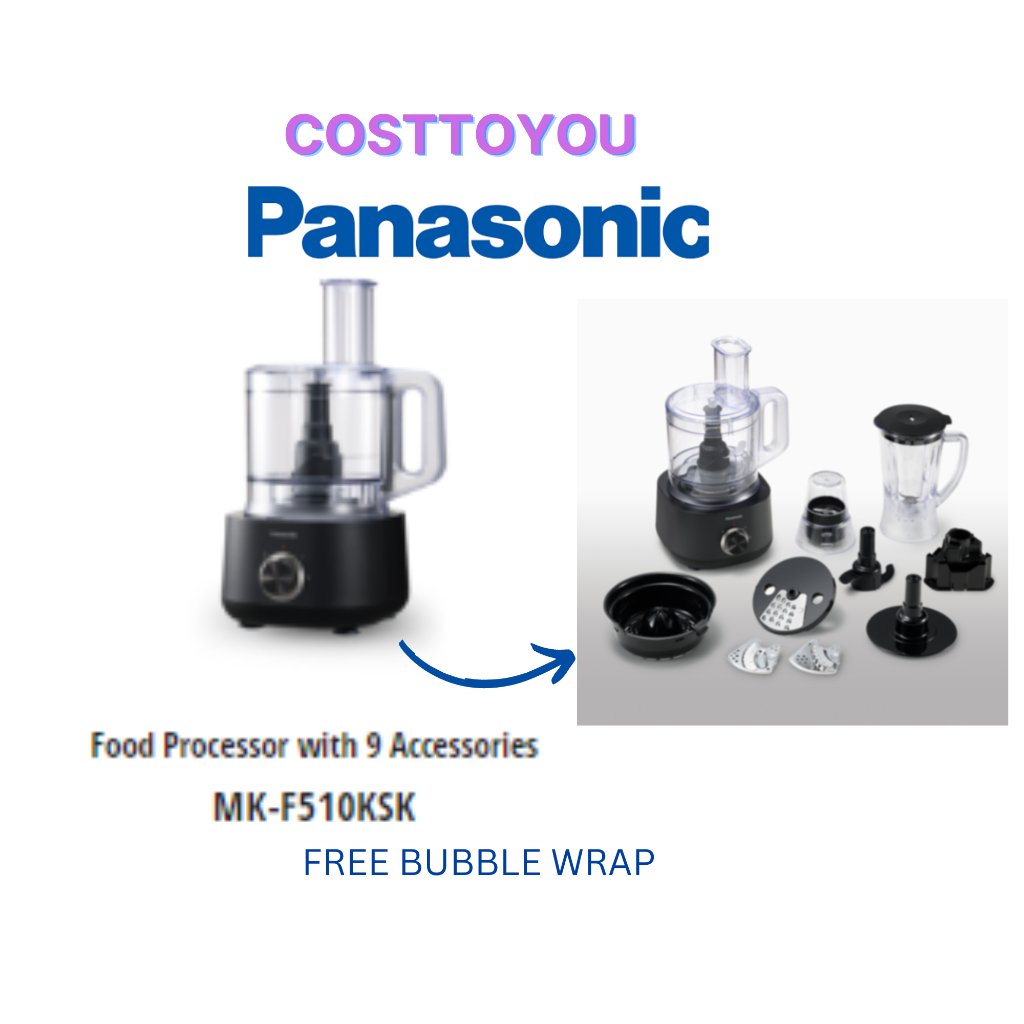 Panasonic Food Processorfood Preparation Mk F510 New Model Shopee Malaysia