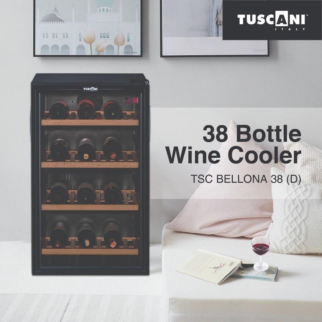 TUSCANI WINE COOLER TSC BELLONA 38 (D) [INSTALLATION NOT INCLUDED] Shopee Malaysia