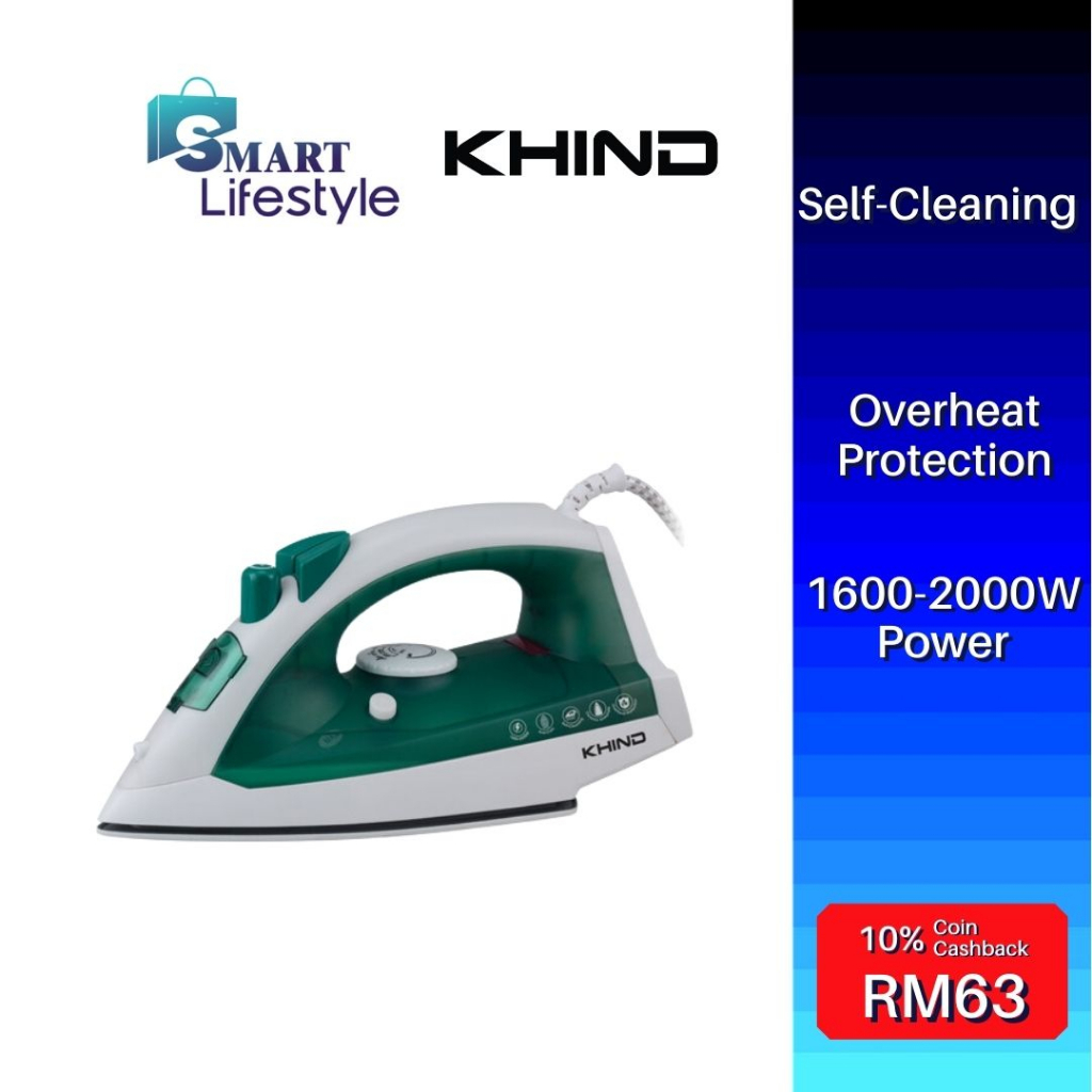 Khind EI602 Electric Steam Iron Shopee Malaysia