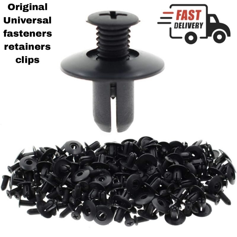 Clips De Fixation Plastique Pour Mitsubishi L200 & Colt - Lot De 20/10 Pièces, Références MU000705/MU000319 | Rivets Pour Garde-boue, Doublure D'aile
