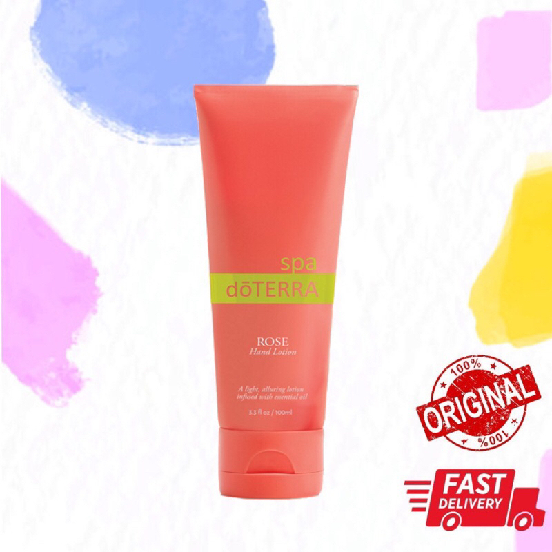 [100 ORIGINAL] doTERRA SPA Rose Hand Lotion (100ml) Shopee Malaysia