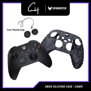 Silicone Protective Skin Case for XBox One Slim Controller Protector  Camouflage Gamepad Cover with 2 free