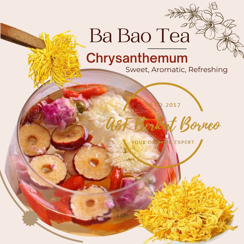 Ba Bao Tea Premium With Flower Flavour | Shopee Malaysia