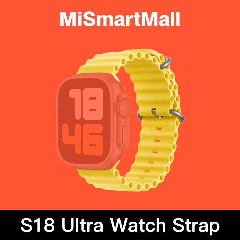 Watch Strap For S18 Ultra Fitness Tracker Shopee Malaysia