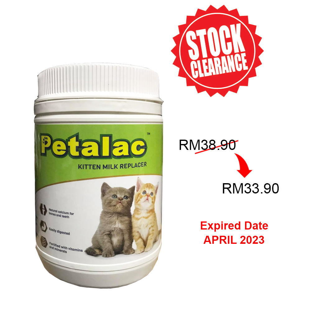 (STOCK CLEARANCE) Wombaroo Petalac Kitten Milk Replacer 215g Shopee