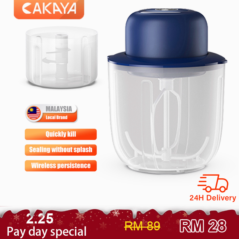 Mini Blender twoinone Garlic Chopper USB Electric Portable Food