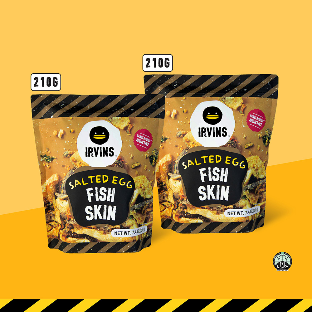 [Halal] IRVINS Salted Egg Fish Skin (2xBF) Shopee Malaysia