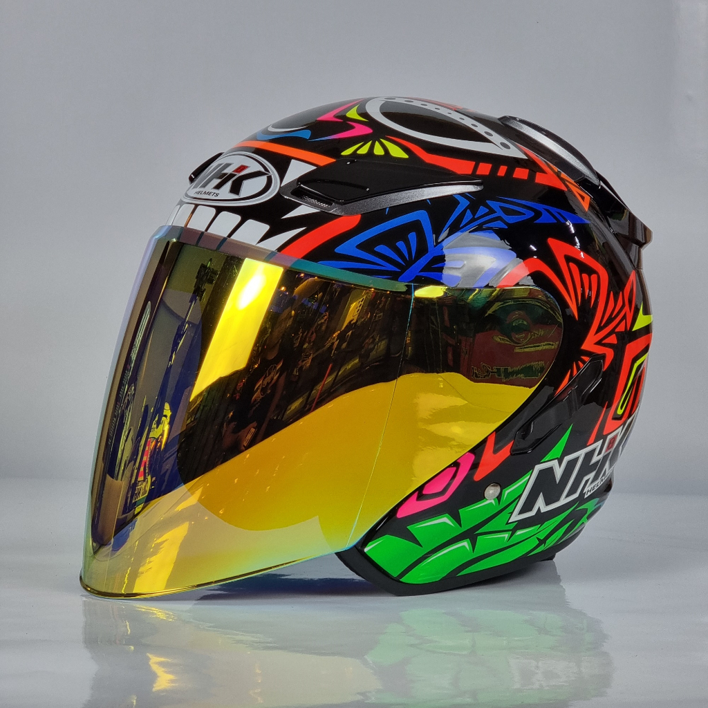 NHK Helmet R1 v2 Remi #2 (Dark Blue RM Glossy) | Shopee Malaysia