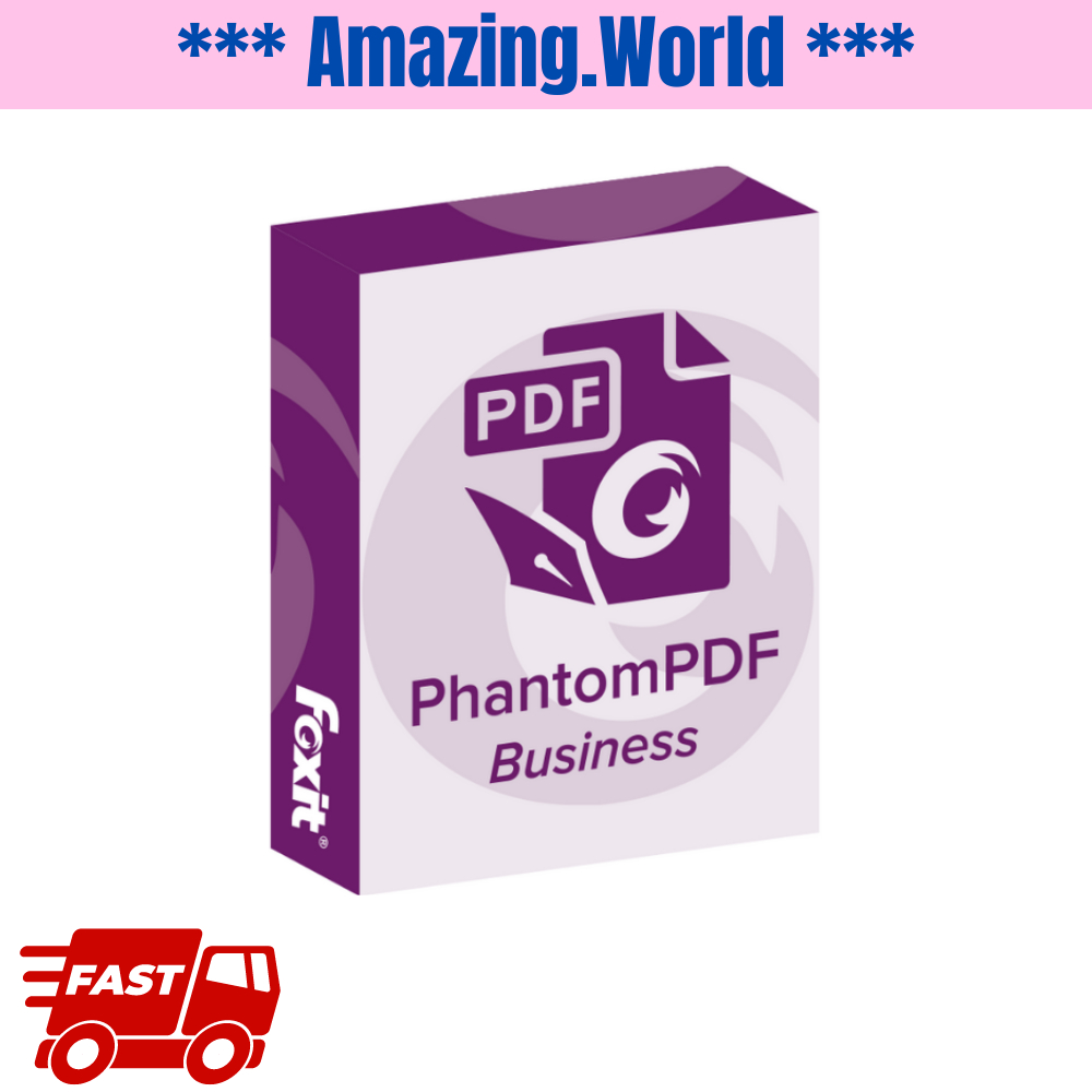 Foxit PhantomPDF Phantom PDF Business 10.1 | 2021 | Full Version ...