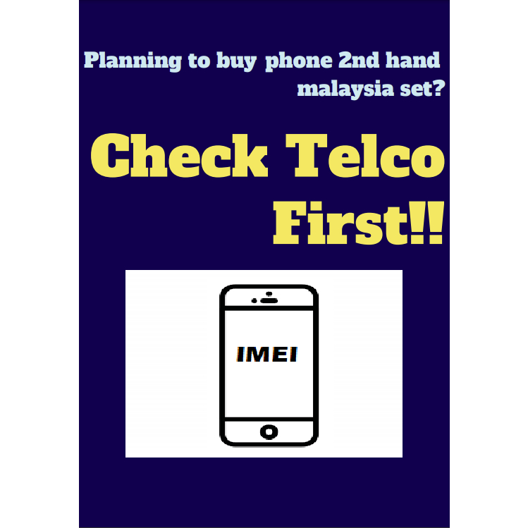 Telco Check Service / Check Sold By / Check Sim Lock | Shopee Malaysia