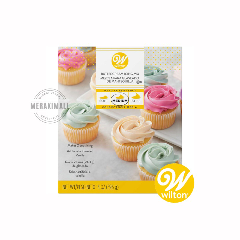 Wilton White Buttercream Icing Mix EXPIRY MAY 2023 Buttercream
