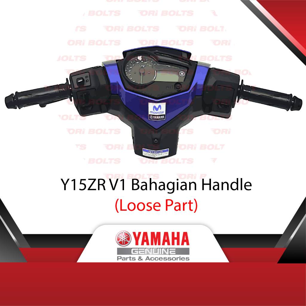 Yamaha Original Y15ZR Y15 V1 Handle Cover Meter Span Grip Throttle