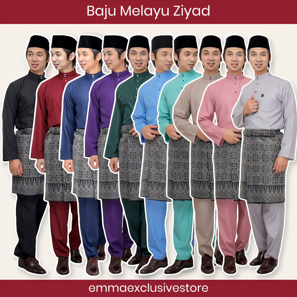 Baju Melayu Lelaki Dewasa Cekak Musang Premium Murah Baju Melayu Dewasa ...