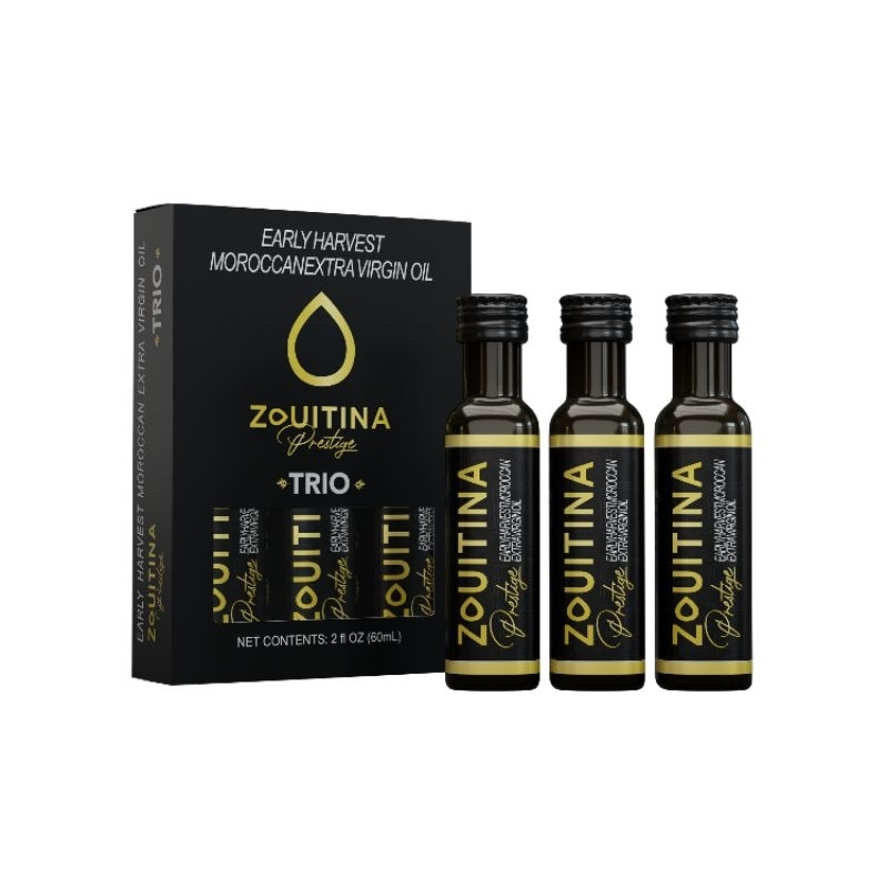 MOROCCON EXTRA VIRGIN OLIVE OIL ZOUITINA (Early Harvest)(20mlx3l