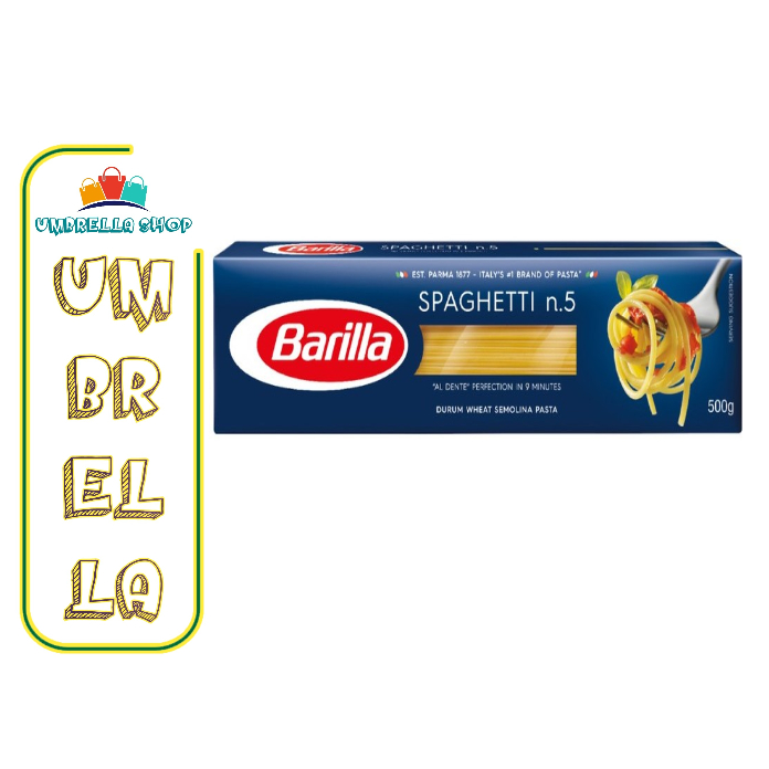 Barilla Spaghetti No.5 / 4 packs of 1kg each