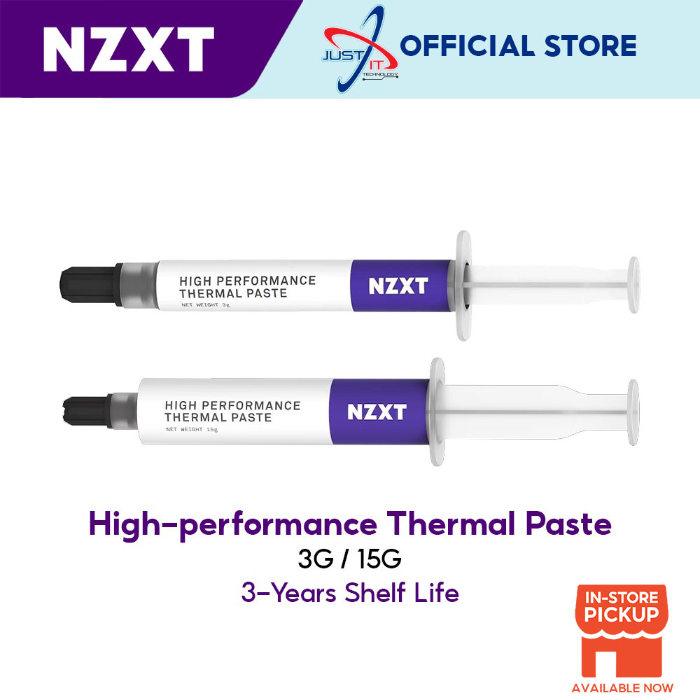 NZXT HIGH PERFORMANCE THERMAL PASTE (3G / 15G) Shopee Malaysia