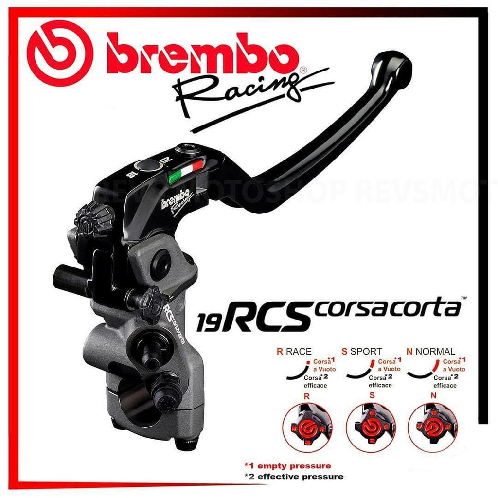 Crazy Offer! Original Brembo 19 RCS Corsa Corta RCS19 CC Brake Master ...