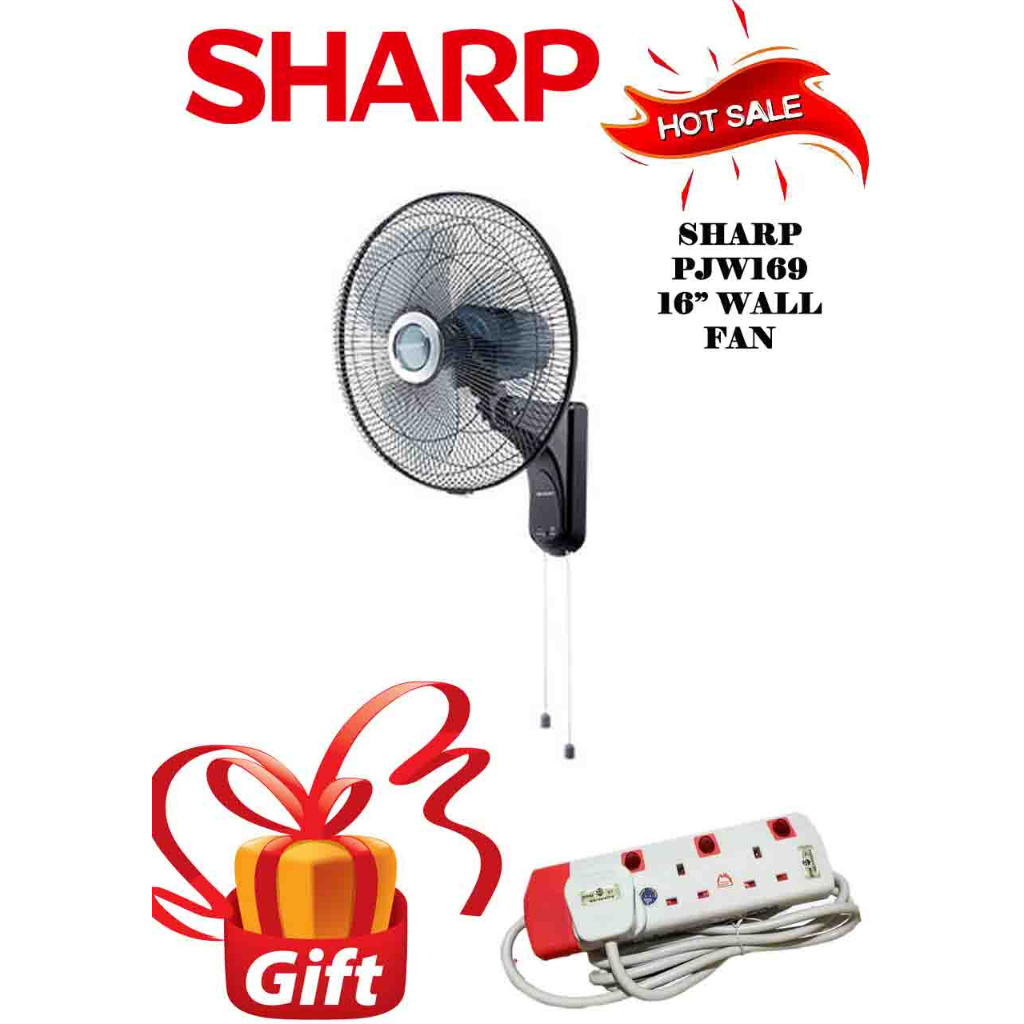 HOT SALES SHARP PJW169 WALL FAN (NO REMOTE) | Shopee Malaysia