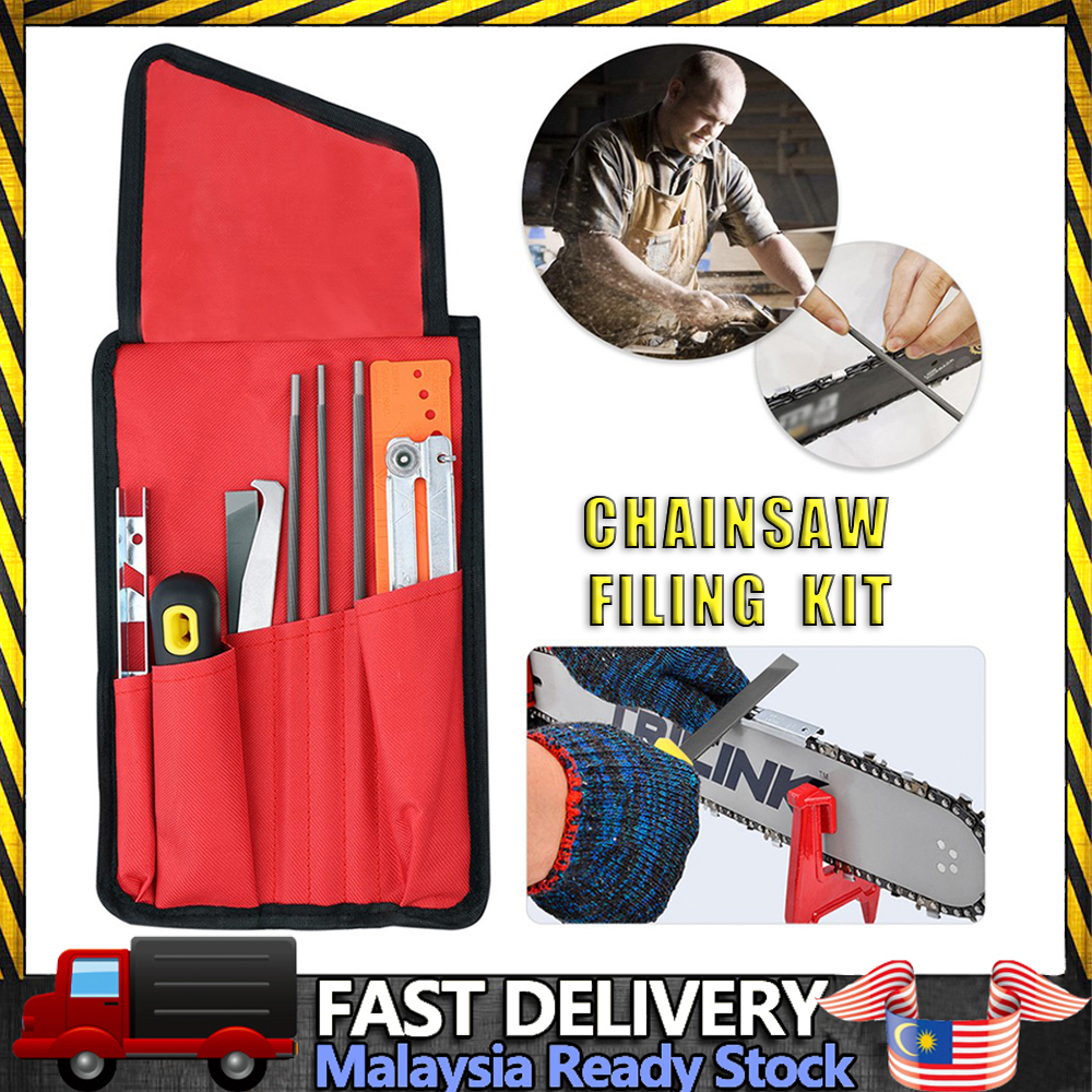 10ps Chainsaw Sharpening File Stihl Filing Kit Chain Sharpen Saw Files Tool Uk Frustrating Brush
