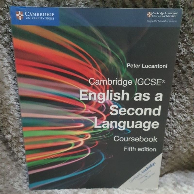 (used) CAMBRIDGE IGCSE ENGLISH AS A SECOND LANGUAGE COURSEBOOK ...