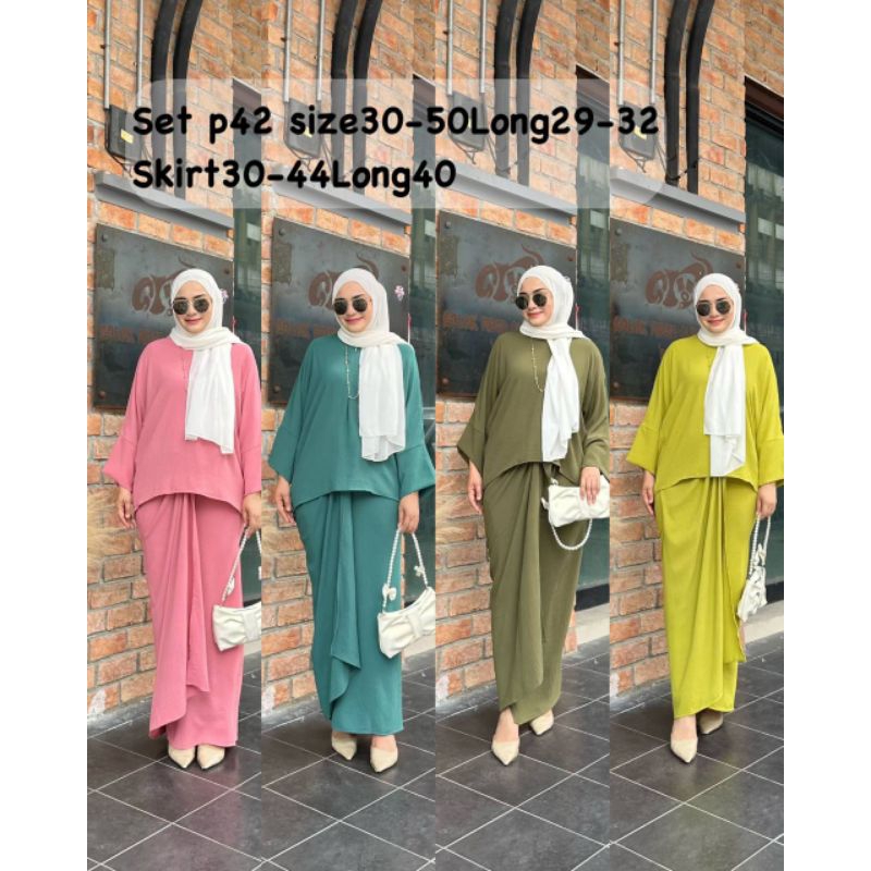 ⚡WIPHA⚡SET KURUNG PARIO / SET BAJU RAYA / BAJU RAYA 2023 / BAJU RAYA ...