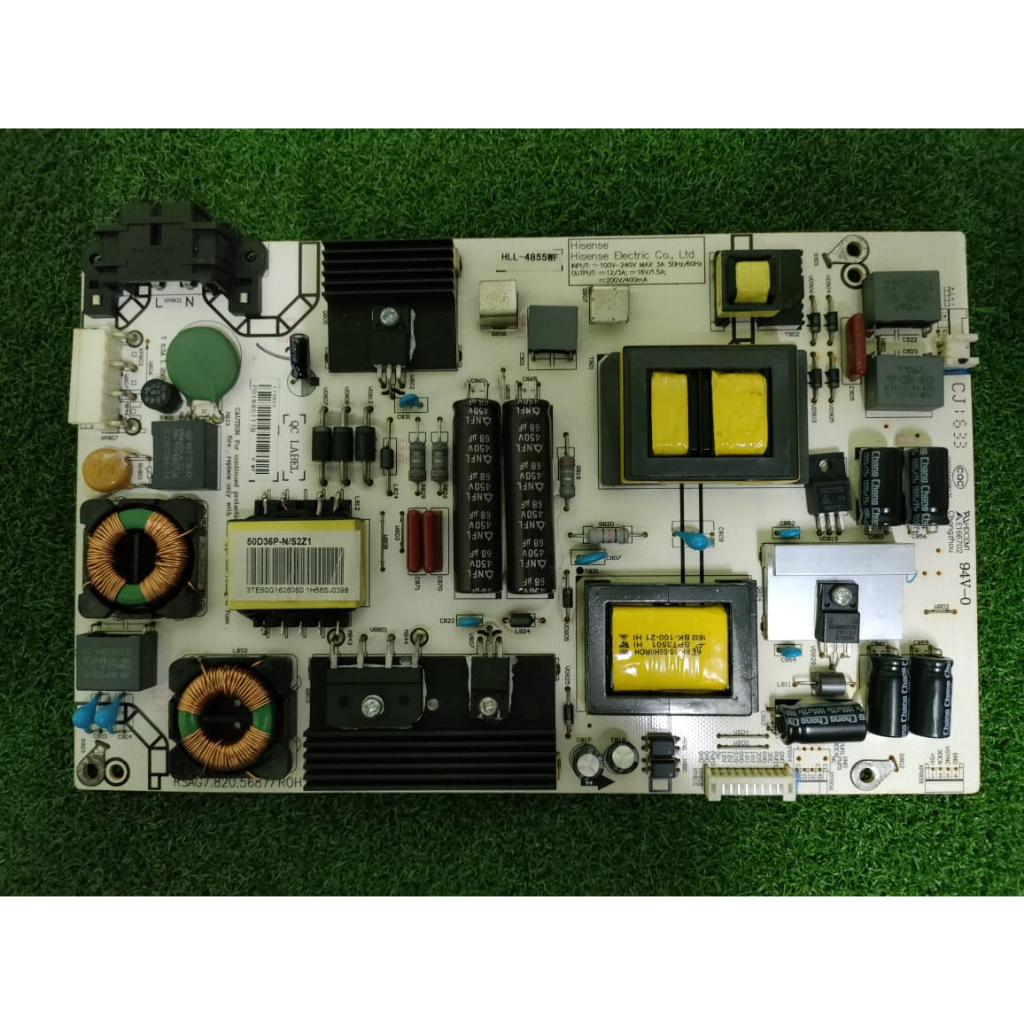 (708) Hisense 50D36P-N Mainboard, Powerboard, Tcon, Tcon Ribbon, LVDS ... image.