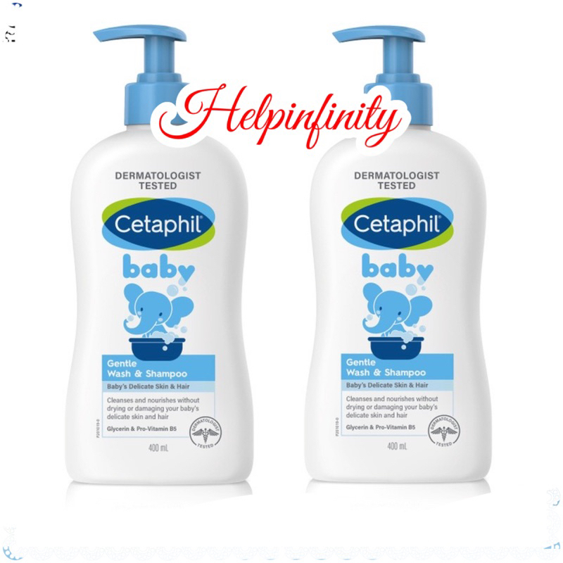 Cetaphil Baby Gentle Wash & Shampoo for Baby Sensitive Skin / Eczema