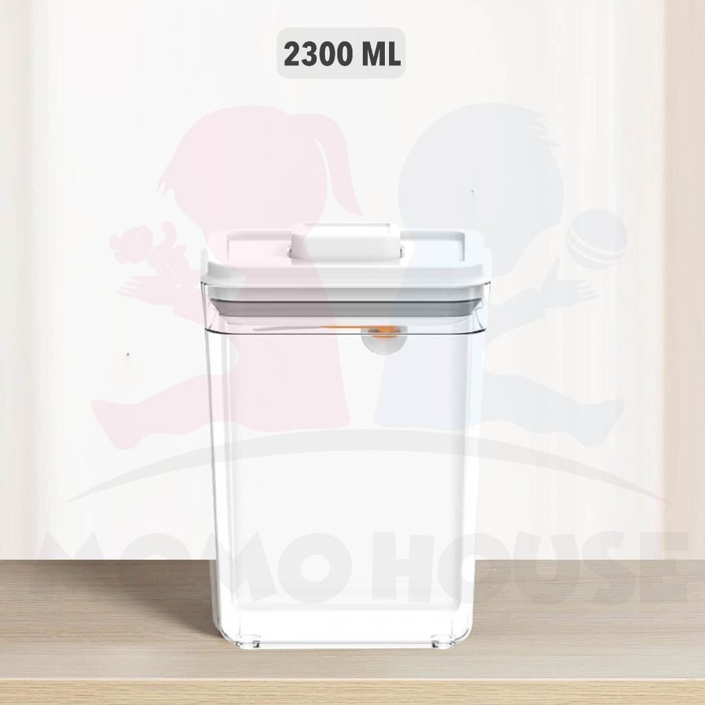 Airtight Container Bekas Susu Tepung Food Storage Container Kitchen ...