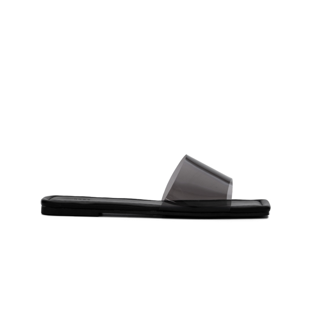 Vinyl on sale flat sandals