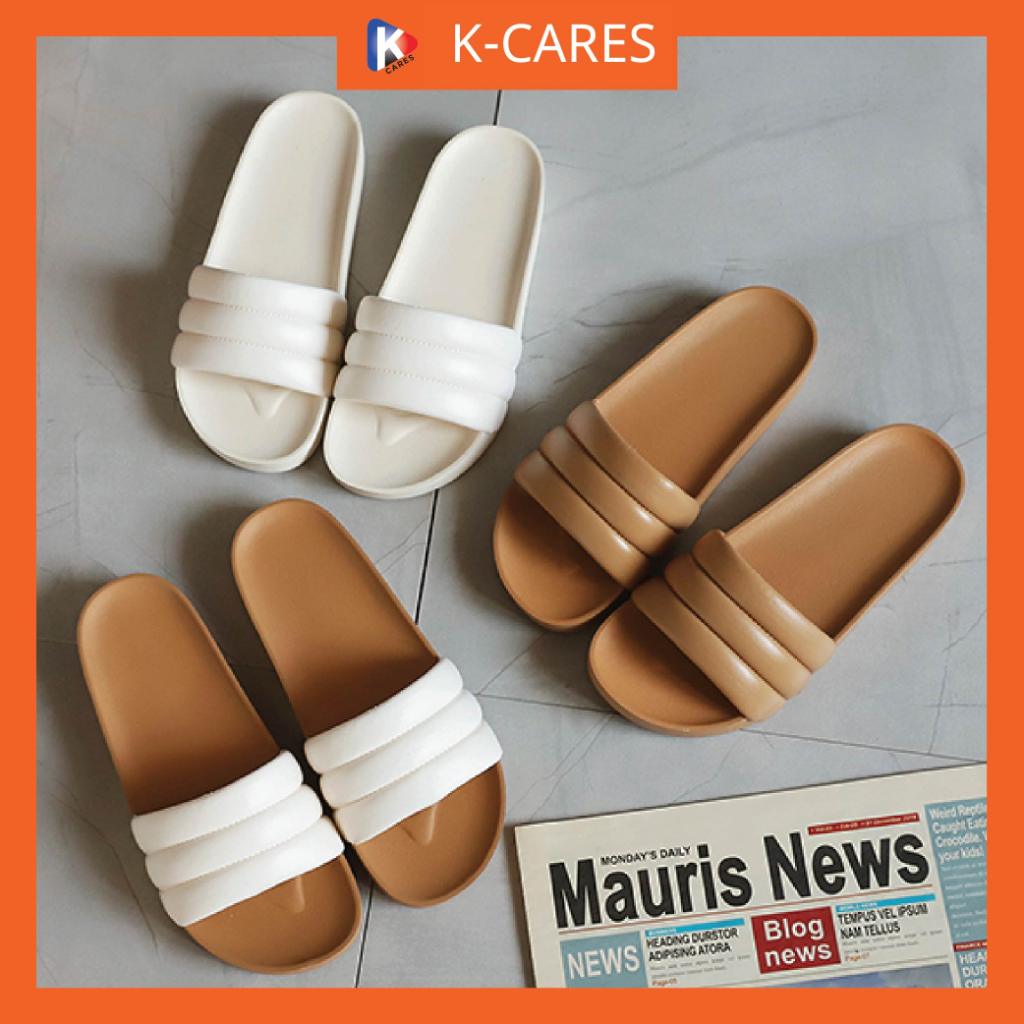 KC Women Fashion Slipper Comfortable Slipper Waterproof Non-slip rubber ...