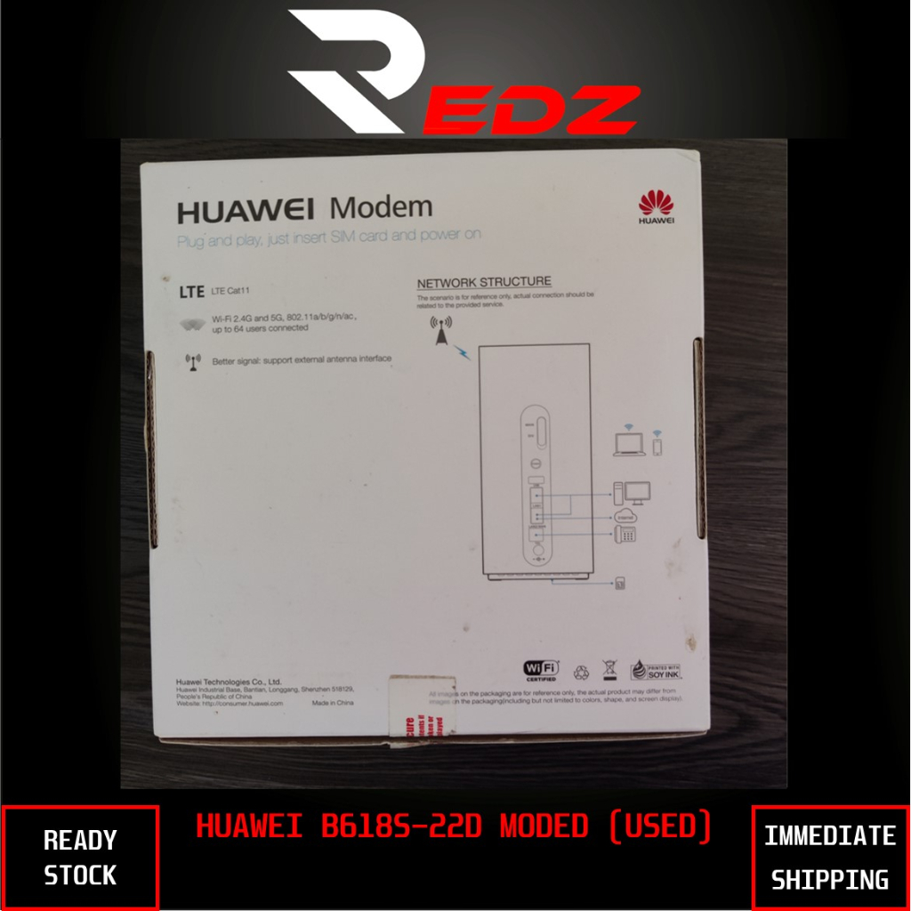 STANDARD Huawei B618s-22d Modem Router Sim card | Shopee Malaysia