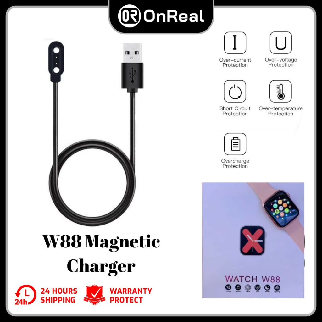 OnReal W88 Charger Smart Watch Charger Universal USB Charger Charger ...
