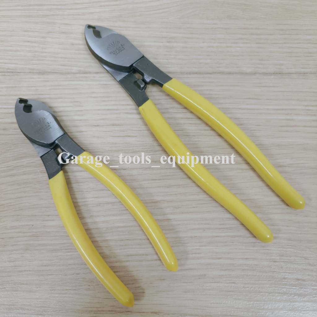 SHELL 6" | 8" Cutting Wire Cutters | Bolt Cable Cutter Pliers ...