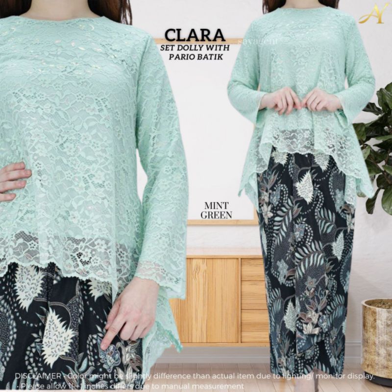 CLARA DOLLY SHIMMER TOP/BATIK INSTANT PARIO SET | Shopee Malaysia