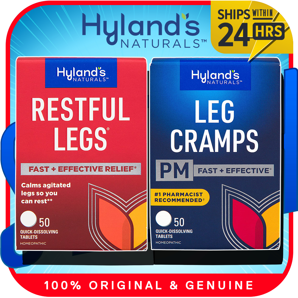 Hyland's Natural Restful Legs Tablets PM Nighttime Formula Natural