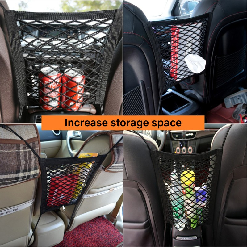 Motorcycle Luggage Net Hook Hold Bag Cargo Bike Scooter Mesh Fuel Tank
