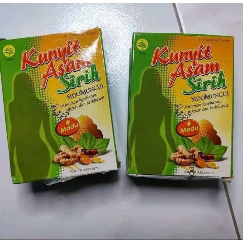 KUNYIT ASAM SIREH SIDO MUNCUL ORIGINAL | Shopee Malaysia