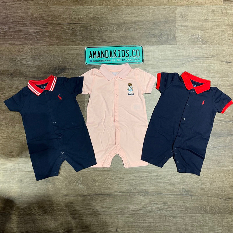 Ralphx Laurenx Baby Rompers Boy rompers girl rompers Shopee Malaysia