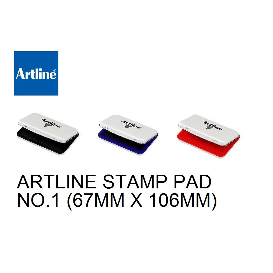 ARTLINE STAMP PAD NO. 1 ( 67MM X 106MM) Shopee Malaysia