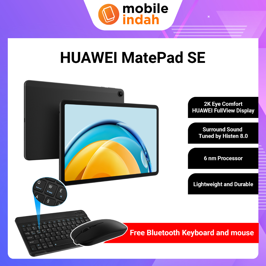 Huawei MatePad SE / MatePad T10 / MatePad T10s Original Set 1 Year