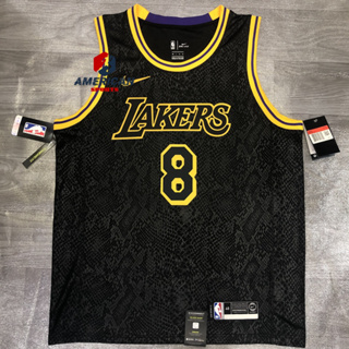 Kobe Bryant Black Mamba #8 #24 Los Angeles Authentic Embroidered Baseball  Jersey